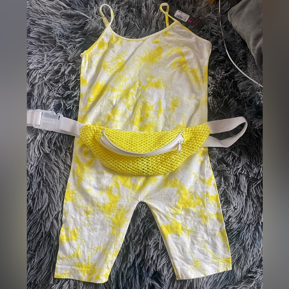 Cute Tank top/Shorts Tie Dye Jumpsuit ☀️